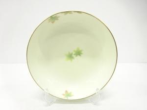 深川製　楓文　平鉢